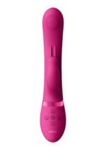 May - pulse-wave & c-spot & g-spot rabbit - pink - obrazek 3