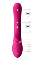 May - pulse-wave & c-spot & g-spot rabbit - pink - obrazek 6