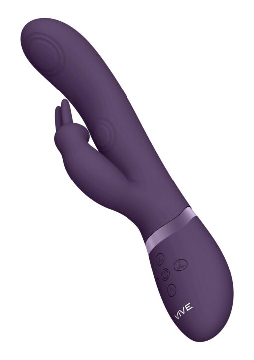 May - pulse-wave & c-spot & g-spot rabbit - purple - obrazek 3