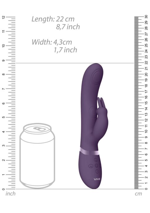 May - pulse-wave & c-spot & g-spot rabbit - purple - obrazek 6