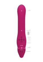 Ai - dual vibrating & air wave tickler strapless strapon - obrazek 6