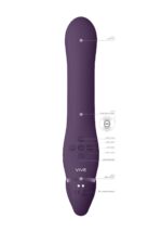 Ai - dual vibrating & air wave tickler strapless strapon - obrazek 6
