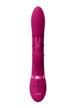 Stimulating rings, vibrating g-spot rabbit - pink - obrazek 5