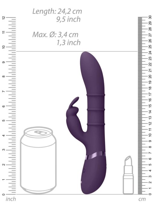 Sora - up & down stimulating rings, vibrating g-spot rabbit - obrazek 7