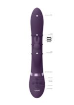 Sora - up & down stimulating rings, vibrating g-spot rabbit - obrazek 8