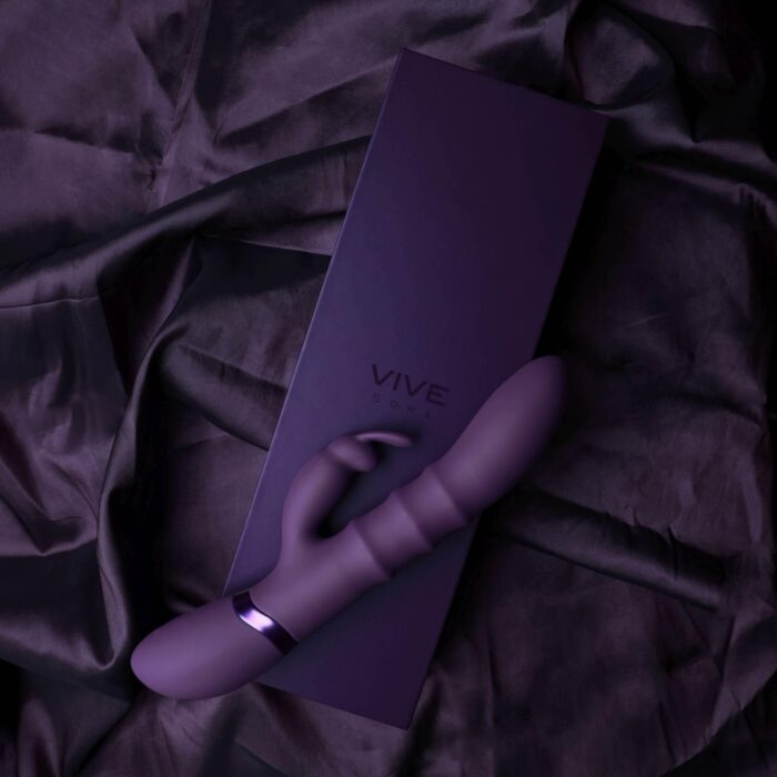 Sora - up & down stimulating rings, vibrating g-spot rabbit - obrazek 9