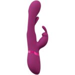 Mika - triple rabbit with g-spot flapping - pink - obrazek 5
