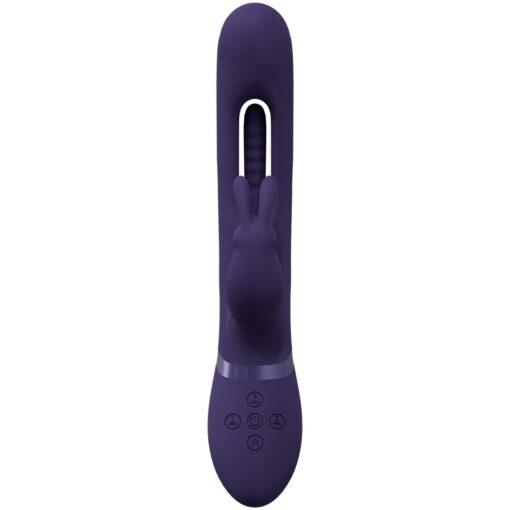 Mika - triple rabbit with g-spot flapping - purple - obrazek 5