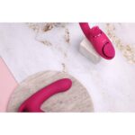 Riko - rechargeable triple action thumper with advanced finger motion & pulse wave stimulator - pink - obrazek 13