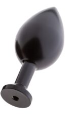 Malesation alu-plug with suction cup large, black - obrazek 4