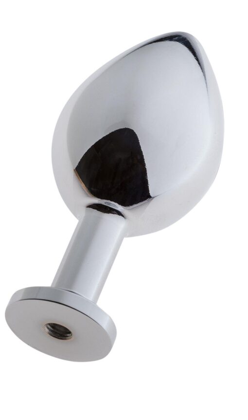 Malesation alu-plug with suction cup medium, chrome - obrazek 4