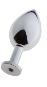 Malesation alu-plug with suction cup large, chrome - obrazek 4