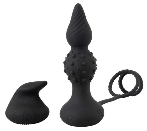 Rebel rc butt plug with cock&b - obrazek 2