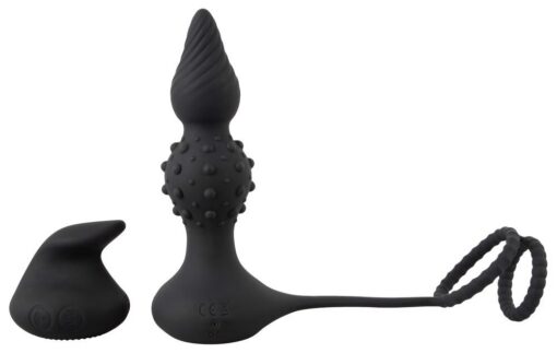 Rebel rc butt plug with cock&b - obrazek 3