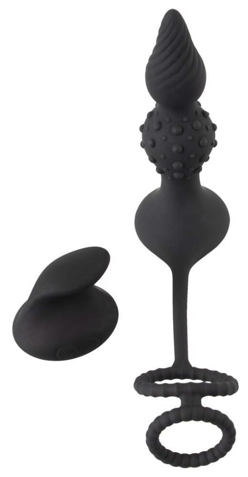 Rebel rc butt plug with cock&b - obrazek 4