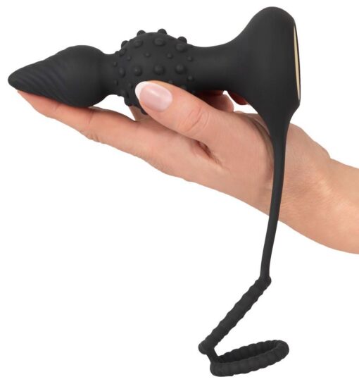 Rebel rc butt plug with cock&b - obrazek 7