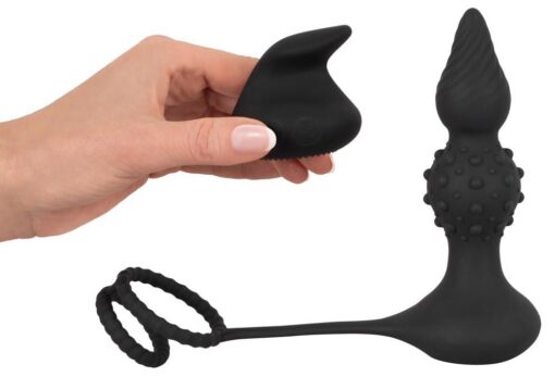 Rebel rc butt plug with cock&b - obrazek 8