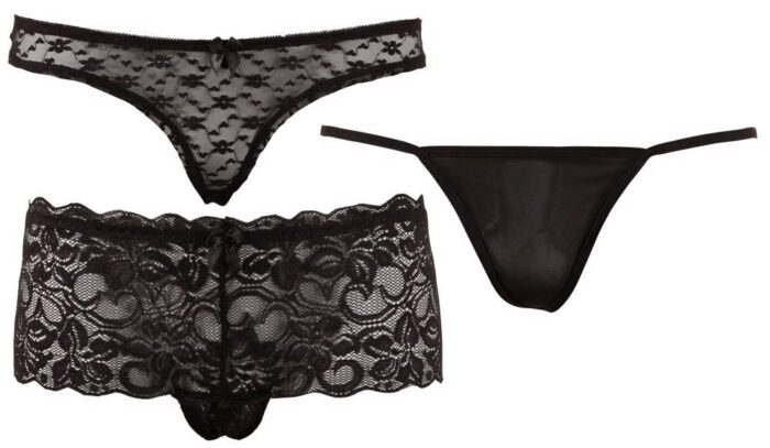 Briefs set black s - obrazek 3
