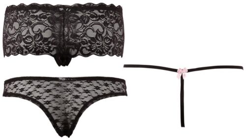 Briefs set black s - obrazek 6