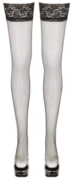 Hold-up net stockings 5 - obrazek 5
