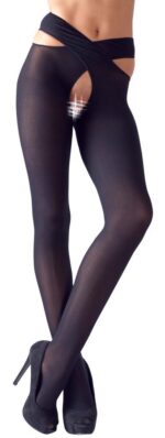 Stockings black l/xl - obrazek 2