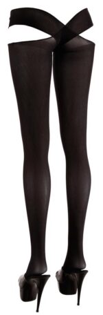 Stockings black l/xl - obrazek 7