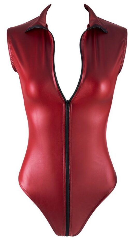 Body zip red m - obrazek 9