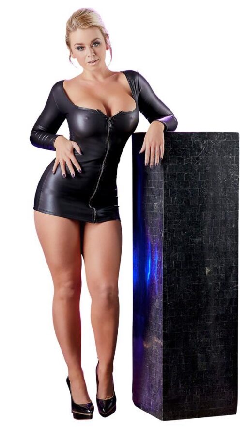 Dress with a sparkly zip l - obrazek 2