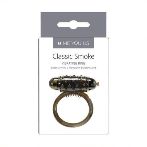 Pierścień- me you us classic smoke cock ring smoke - obrazek 2