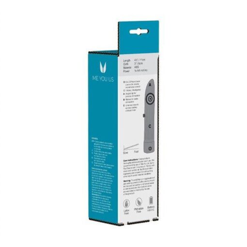 Wibrator- me you us lady lust mini vibrator silver - obrazek 3