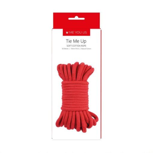 Me you us tie me up rope red 10m - obrazek 2