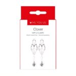 Me you us clover nipple clamp silver - obrazek 2