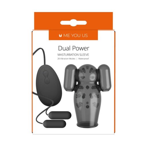 Me you us dual power masturbation sleeve - obrazek 2