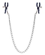 Stymulator- squeeze n please nipple chain silver - obrazek 2