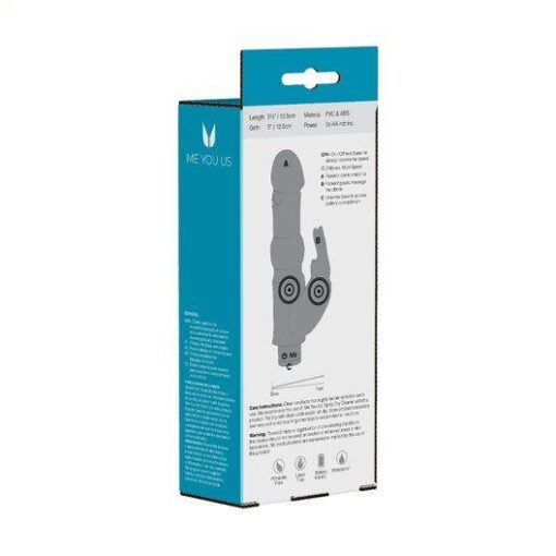 Me you us water bunny rabbit vibrator purple - obrazek 4