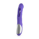 Good vibes only - flax vibrating dildo with g-spot stimulator - obrazek 4