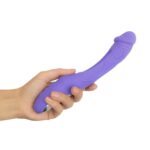 Good vibes only - flax vibrating dildo with g-spot stimulator - obrazek 5