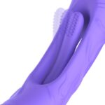 Good vibes only - flax vibrating dildo with g-spot stimulator - obrazek 6