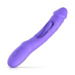 Good vibes only - flax vibrating dildo with g-spot stimulator - obrazek 7