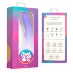 Good vibes only - flax vibrating dildo with g-spot stimulator - obrazek 9