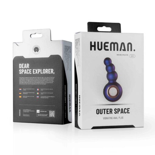 Hueman - outer space vibrating anal plug - obrazek 6
