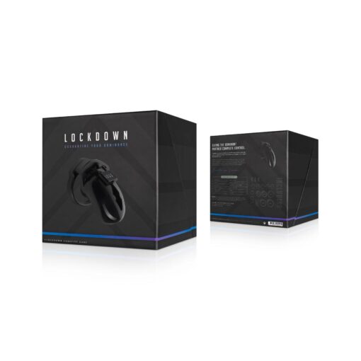 Lockdown chastity cage - mała - obrazek 5