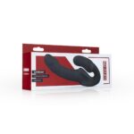 No-parts - morgan strapless strap-on dildo - 22 cm - black - obrazek 2