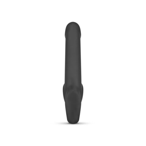 No-parts - morgan strapless strap-on dildo - 22 cm - black - obrazek 6
