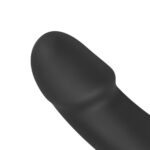 No-parts - morgan strapless strap-on dildo - 22 cm - black - obrazek 10