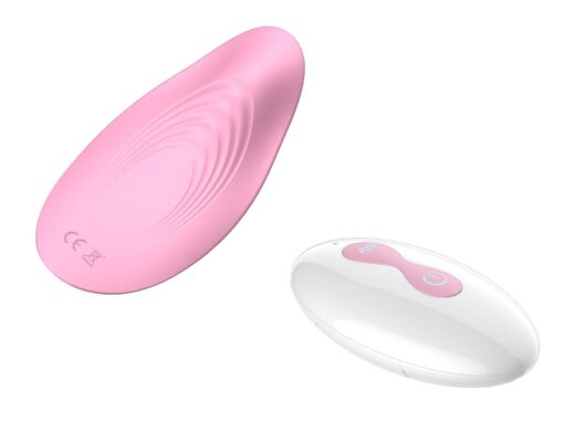 Ultrathin wearable remote mini vibe pink - obrazek 2