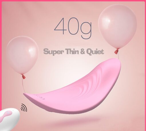 Ultrathin wearable remote mini vibe pink - obrazek 11