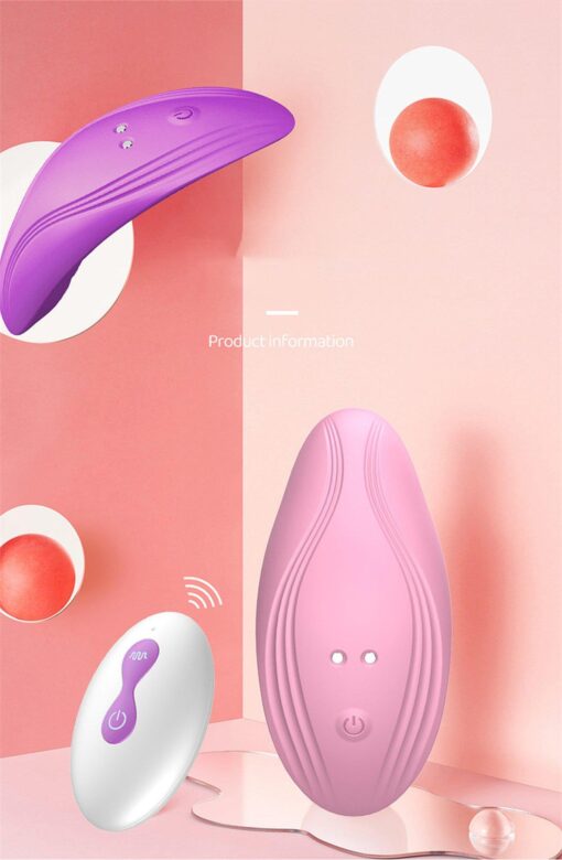Ultrathin wearable remote mini vibe pink - obrazek 17
