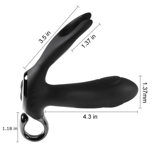 Dual tapping anal vibrator - obrazek 3