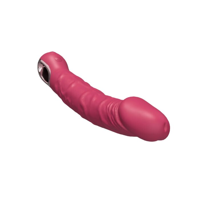 Realistic vibrator pink - obrazek 4